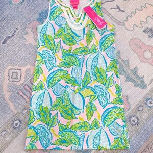 Lilly Pulitzer girls Mini harper shift dress Size: M NWT
